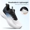 image:imageMens Road Running Shoes Lightweight Cushioning Athletic Walking Sneakers  Comfortable Non Slip Jogging Outdoor Gym Workout Tennis Shoes Active5KBlack