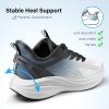 image:imageMens Road Running Shoes Lightweight Cushioning Athletic Walking Sneakers  Comfortable Non Slip Jogging Outdoor Gym Workout Tennis Shoes Active5KBlack