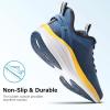 image:imageMens Road Running Shoes Lightweight Cushioning Athletic Walking Sneakers  Comfortable Non Slip Jogging Outdoor Gym Workout Tennis Shoes Active5KDeep Blue