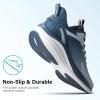 image:imageMens Road Running Shoes Lightweight Cushioning Athletic Walking Sneakers  Comfortable Non Slip Jogging Outdoor Gym Workout Tennis Shoes Active5KLight Blue