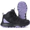 image:imageWomens Waterproof Hiking Boots Lightweight Comfortable NonSlip Outdoor Walking Trekking Trails BootBlack