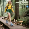 image:imageWomens Waterproof Hiking Shoes Quick Laces Lightweight Comfortable Breathable NonSlip Trails Outdoor SneakersBlue