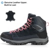 image:imageWomens Waterproof Hiking Boots Lightweight Comfortable NonSlip Outdoor Walking Trekking Trails Boot