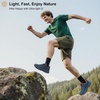 image:imageMens Waterproof Hiking Shoes Lightweight Breathable Anti Slip Outdoor ShoesBlue