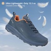 image:imageMens Waterproof Hiking Shoes Lightweight Breathable Anti Slip Outdoor ShoesBlue