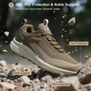 image:imageMens Waterproof Hiking Shoes Lightweight Breathable Anti Slip Outdoor ShoesBrown1